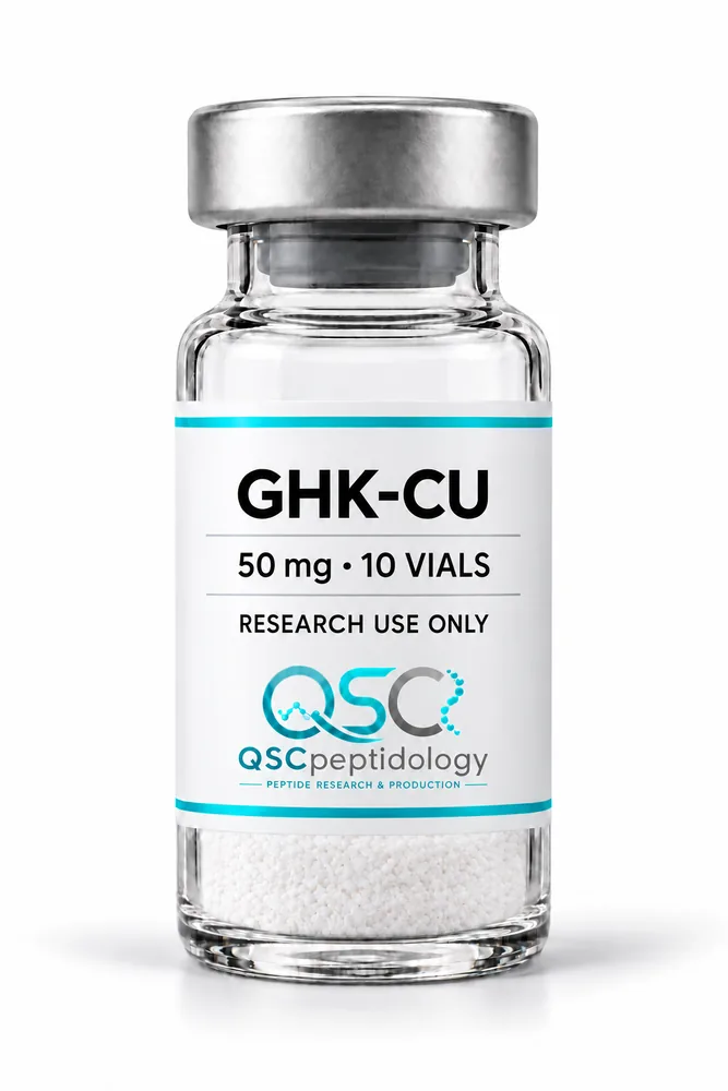 GHK-Cu 50mg (10 fiola csomag) QSC Peptidology